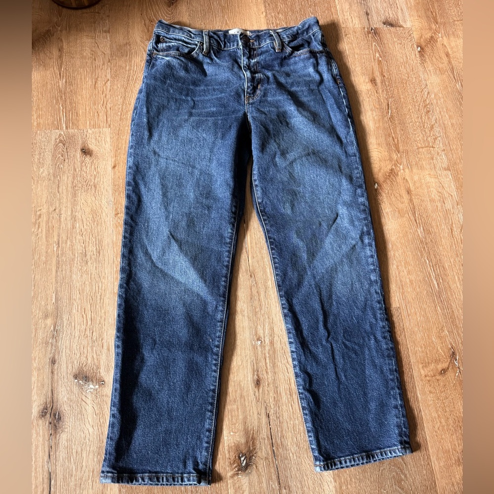 Frame Blue Denim The Borrowed Jeans Size 29
